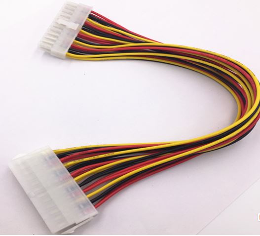 8ware 24 Pin ATX Power Supply Extension Cable Sleeved 30cm Male to Female (20+4 Pin) Power Supply to Motherboard 8ware 24 Pin ATX Power Supply Extension Cable Sleeved 30cm Male to Female (20+4 Pin) Power Supply to Motherboard
